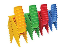 Plastic chairs_#1122